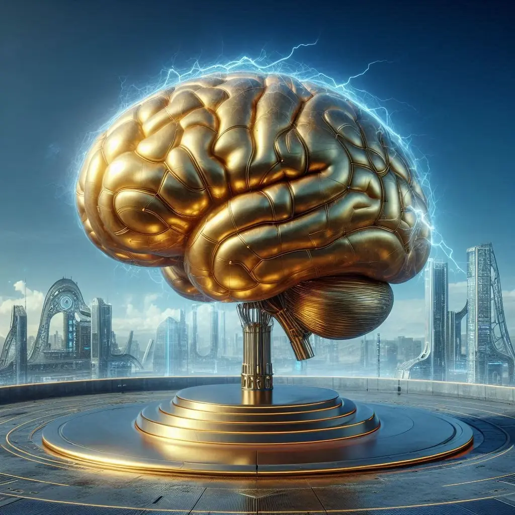 Omniscience — the golden brain sphere
